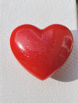 Small Paperweight Memorial Heart Small Paperweight Memorial Heart