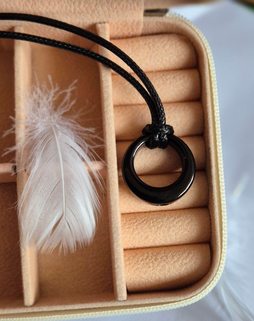 Memorial urn necklace