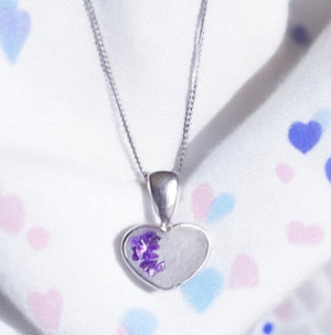 Small Heart Breastmilk Necklace Small Heart Breastmilk Necklace