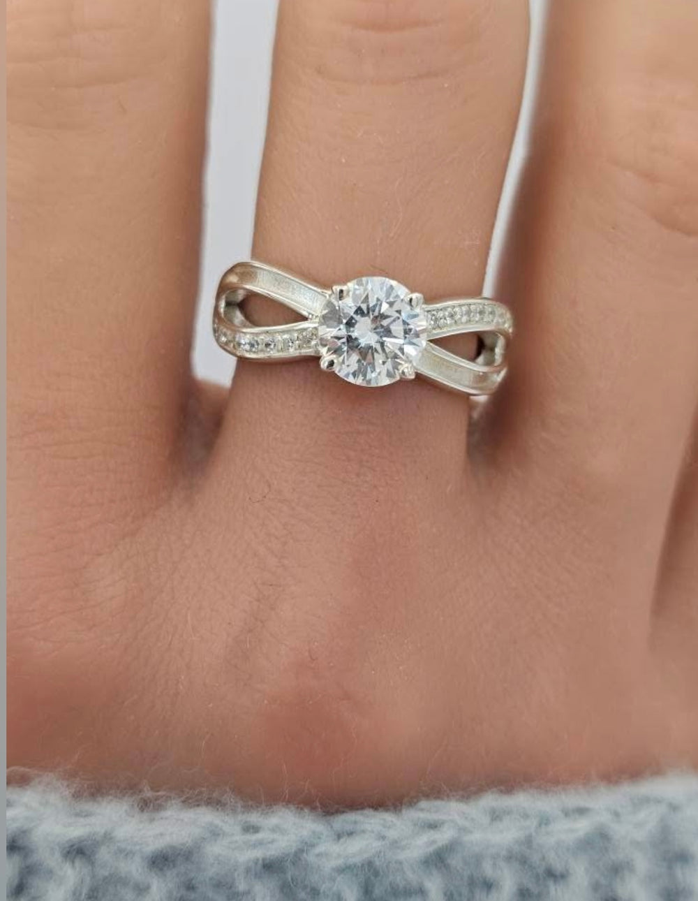 Silver Infinity Ring