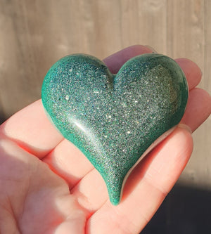 Memorial Resin Heart Memorial Resin Heart