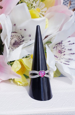 Heart Split Ring Heart Split Ring