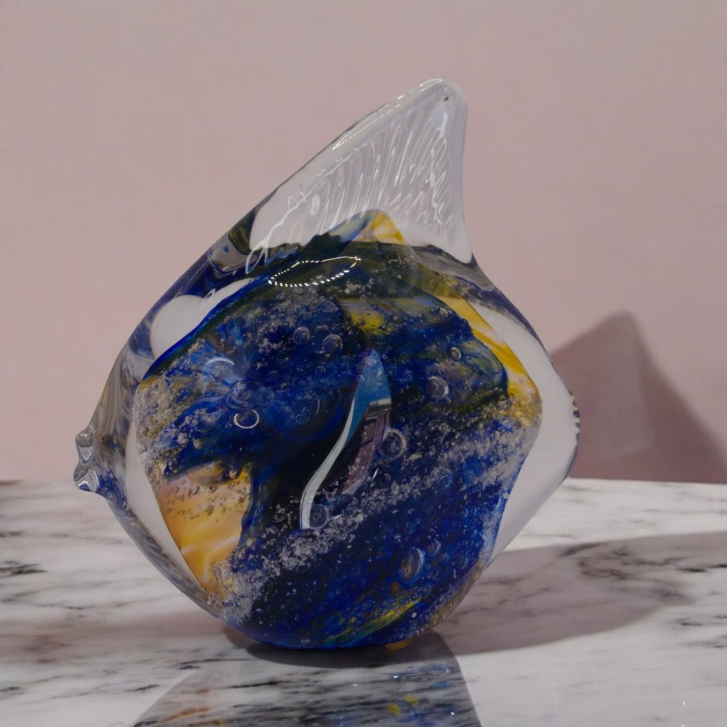 Memorial Glass Fish Ornament