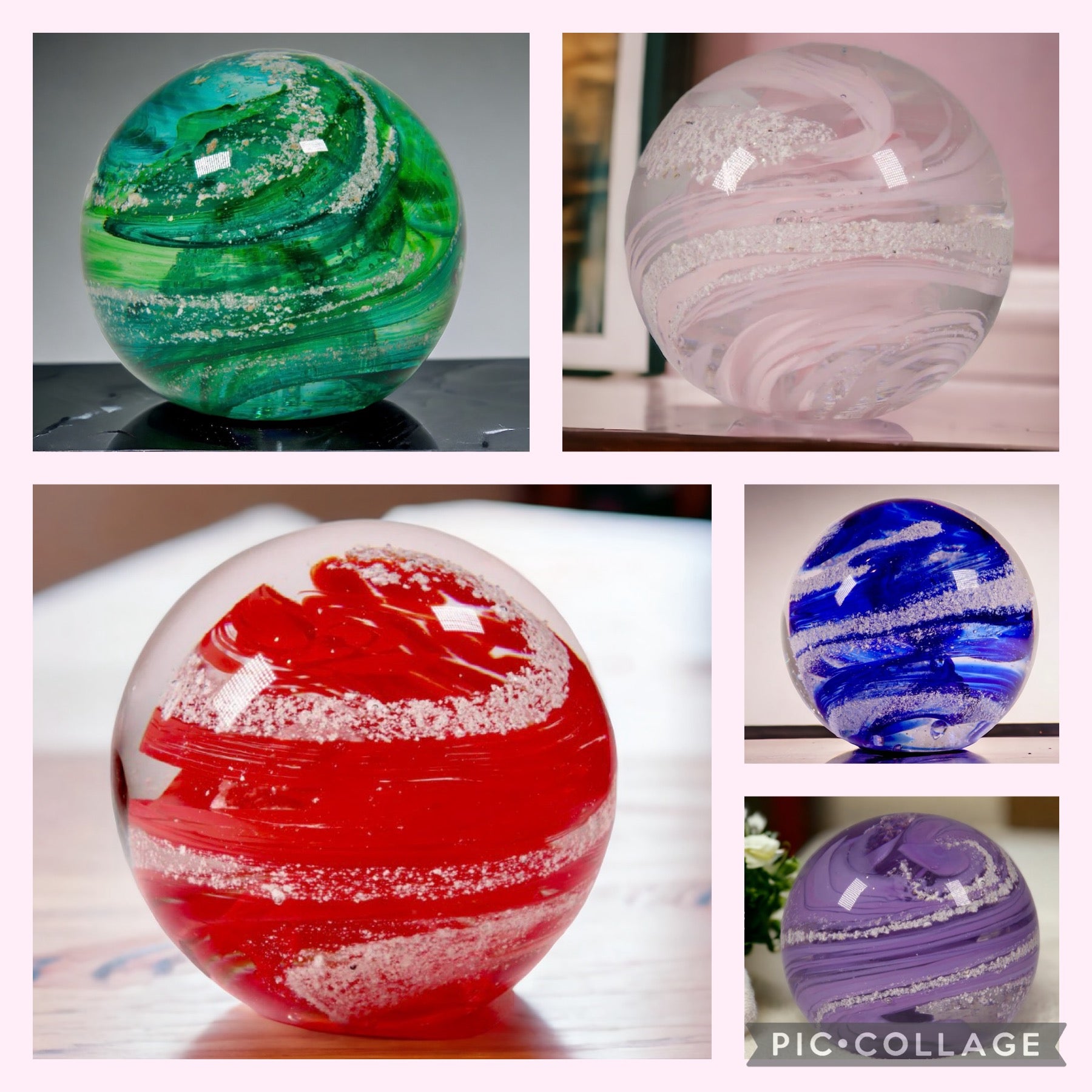 Glass Paperweight 