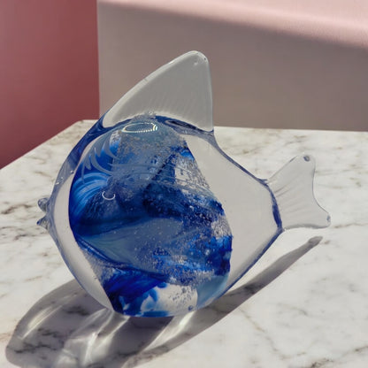 Memorial Glass Fish Ornament