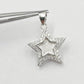 Stunning Silver Star Necklace