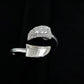 Silver Wrapped Memorial Ring