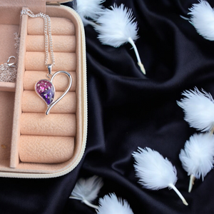 Memorial Half Heart Necklace