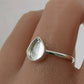 Silver Tear Drop Ring