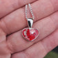 Small Heart Memorial Necklace
