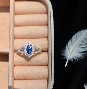 Stunning Marquise Split Band Ring