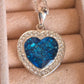Memorial heart necklace 