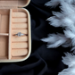 Memorial Emerald Cut CZ Ring