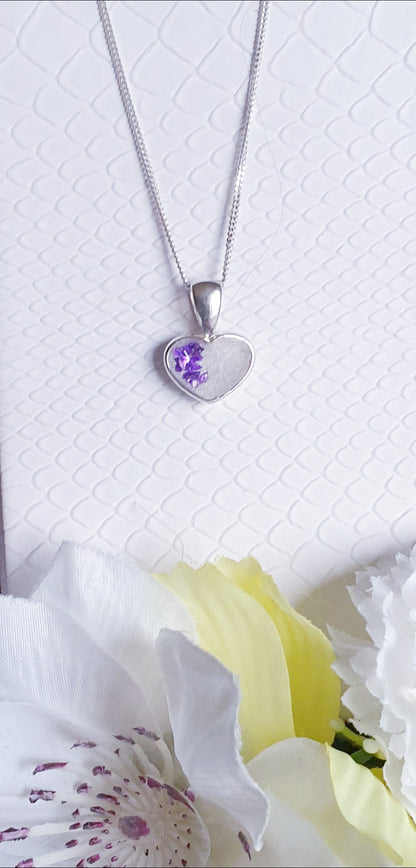 Small Heart Breastmilk Necklace